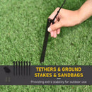 Christmas Decorations, Inflatable Santa on a Snowmobile 5.2ft Tall with LED Lights for Indoor Outdoor Christmas Display - Seasonal Overstock