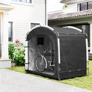 7 x 5 ft Waterproof Bicycle Storage Tent with Carry Bag, Black