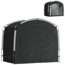 7 x 5 ft Waterproof Bicycle Storage Tent with Carry Bag, Black