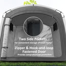 7 x 5 ft Waterproof Bicycle Storage Tent with Carry Bag, Dark Grey
