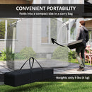 7 x 5 ft Waterproof Bicycle Storage Tent with Carry Bag, Dark Grey