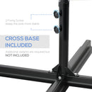 Patio Umbrellas, 8.5ft Offset Cantilever Patio Umbrella Roma Parasol with 360° Rotation - Green - Seasonal Overstock