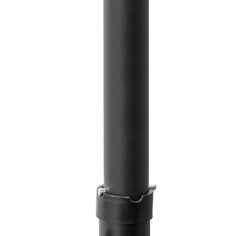 Patio Umbrellas, 8.5ft Offset Cantilever Patio Umbrella Roma Parasol with 360° Rotation - Green - Seasonal Overstock