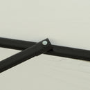 Patio Umbrellas, 8.5ft Outdoor Market Table Patio Umbrella with Tilt and Crank - Cream White - Seasonal Overstock