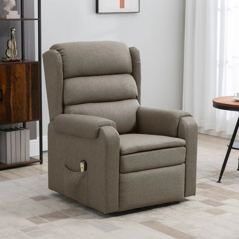 Tucker Brown Powered Lift Chair Recliner