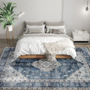 Area Rugs, Aegean Slate Washable Vintage Area Rug by Sahara Designs - Seasonal Overstock