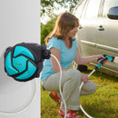 Gardening Accessories, 33ft Retractable Wall Mounted Garden Hose Reel with 180° Swivel - Seasonal Overstock