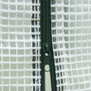 Greenhouses, 6.6' x 2.5' x 5.5' Portable Walk-In Greenhouse Hot House for Patio or Balcony - White - Seasonal Overstock