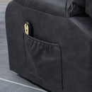 Lift Chairs, Anatole Electric Lift Assist Recliner Chair with Remote in Grey Microfibre - Seasonal Overstock