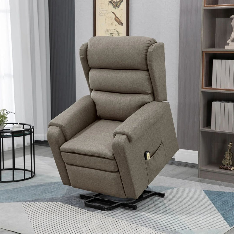 Tucker Brown Powered Lift Chair Recliner