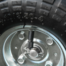 Gardening Accessories, 4 Wheel Garden Hose Reel Cart with Manual Winding Crank - Seasonal Overstock