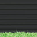 5' x 3' Raised Garden Planter Box Galvanized Steel - 24in Deep - Dark Grey