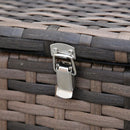 Patio Furniture, Cinder Valley 6pc Patio Set with Sofa, Loveseat, Chairs & Tables - Orange - Seasonal Overstock