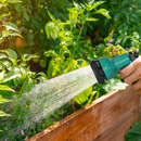 Gardening Accessories, 100ft Retractable Wall Mounted Garden Hose Reel with Lock-in Length - Seasonal Overstock