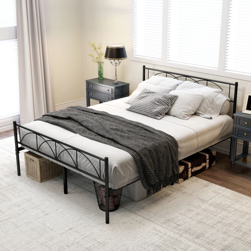 Addison Valley Full Size Double Size Metal Platform Bed