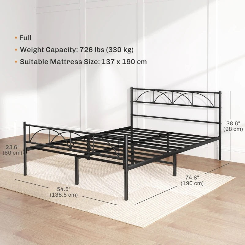 Addison Valley Full Size Double Size Metal Platform Bed