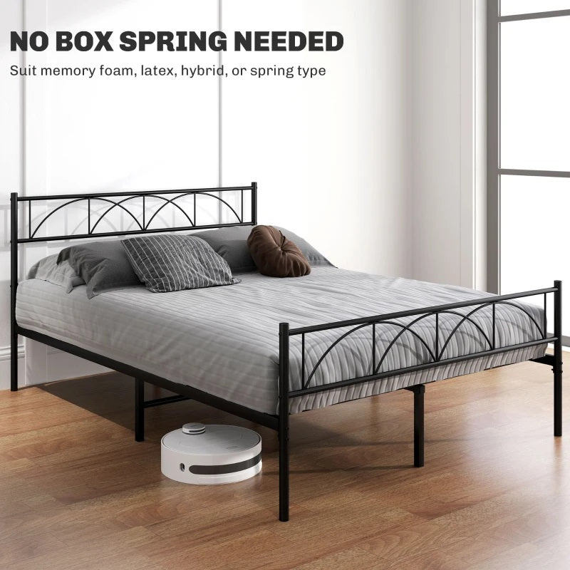 Addison Valley Full Size Double Size Metal Platform Bed