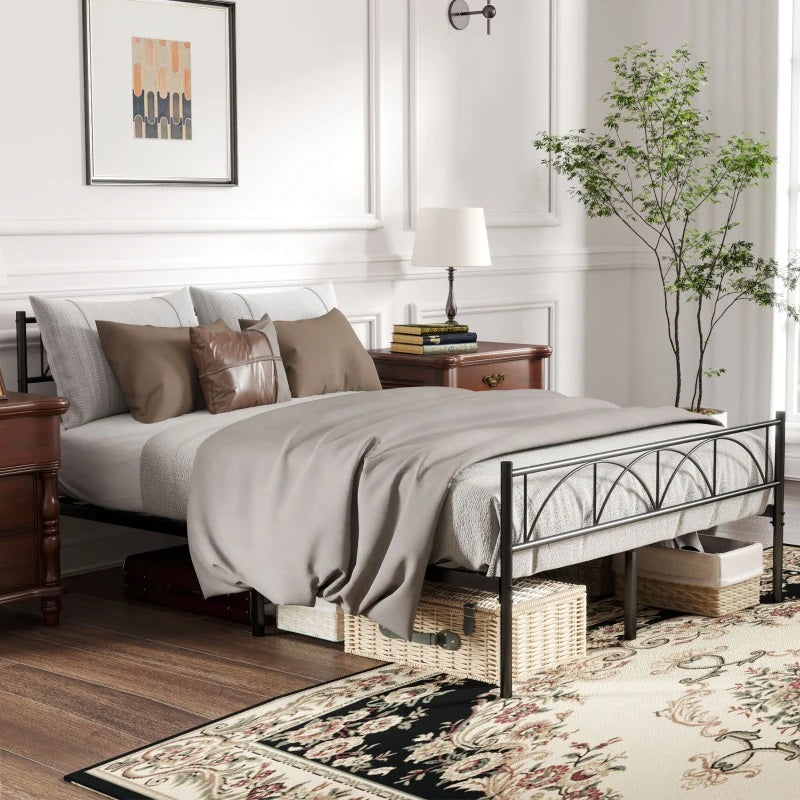 Addison Valley Full Size Double Size Metal Platform Bed