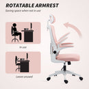 Bexford Lane High Back Office Chair Mesh Computer Desk Chair with Lumbar Support and Adjustable Height - Pink