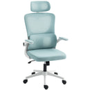 Bexford Lane High Back Office Chair Mesh Computer Desk Chair with Lumbar Support and Adjustable Height - Light Blue