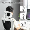 Bexford Lane High Back Office Chair Mesh Computer Desk Chair with Lumbar Support and Adjustable Height - Black