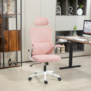 Bexford Lane High Back Office Chair Mesh Computer Desk Chair with Lumbar Support and Adjustable Height - Pink