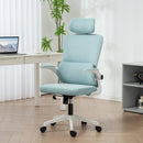 Bexford Lane High Back Office Chair Mesh Computer Desk Chair with Lumbar Support and Adjustable Height - Light Blue