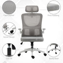 Bexford Lane High Back Office Chair Mesh Computer Desk Chair with Lumbar Support and Adjustable Height - Grey