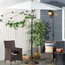 Umbrella Base Weights, Bronze 31lbs Round Weighted Patio Umbrella Base 19-in Diameter - Seasonal Overstock