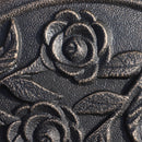 Umbrella Base Weights, Bronze Cast Resin 18" Round Patio Umbrella Base Weight Stand for Parasol Umbrellas - Seasonal Overstock