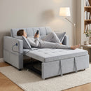 Camilla Convertible Sleeper Sofa Bed, 3-in-1 Pull Out Sofa with USB Charging