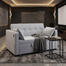 Camilla Convertible Sleeper Sofa Bed, 3-in-1 Pull Out Sofa with USB Charging