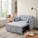 Camilla Convertible Sleeper Sofa Bed, 3-in-1 Pull Out Sofa with USB Charging