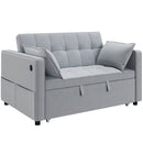 Camilla Convertible Sleeper Sofa Bed, 3-in-1 Pull Out Sofa with USB Charging