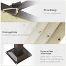 Gazebos, Cooper 11.5' x 11.5' Outdoor Aluminum Frame Pergola with Retractable Canopy - Beige - Seasonal Overstock