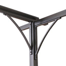 Gazebos, Cooper 11.5' x 11.5' Outdoor Aluminum Frame Pergola with Retractable Canopy - Beige - Seasonal Overstock