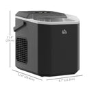 Counter Top Ice Maker, Makes 1.1 lbs Per Hour