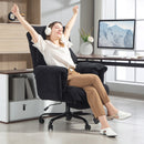 Darrow Loft Ergonomic Desk Chair with Footrest, Adjustable Backrest and Lumbar Support - Black