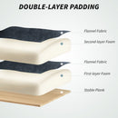 Darrow Loft Ergonomic Desk Chair with Footrest, Adjustable Backrest and Lumbar Support - Black