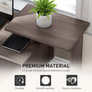 Emberlyn Court 39" Computer Desk with Sliding Keyboard Tray, Storage Drawer and Shelf - Grey