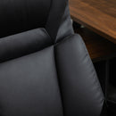 Enzo Big and Tall High Back Black Executive Chair up to 400lbs