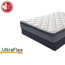 UltraFlex DELIGHT- Advanced Orthopedic Support, High-Density Pressure Relief Foam, Multiple Posture Support, Motion Transfer Pockets, CoolGel (Made in Canada) - With Waterproof Mattress Protector