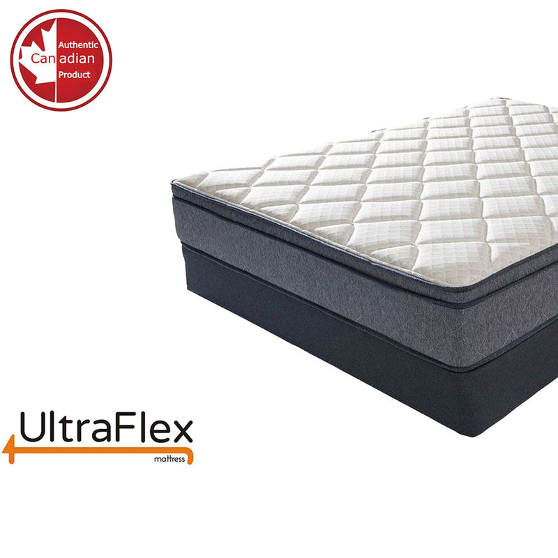 UltraFlex DELIGHT- Advanced Orthopedic Support, High-Density Pressure Relief Foam, Multiple Posture Spinal Support, Motion Transfer Pockets, CoolGel Eco-Friendly Mattress (Made in Canada)