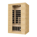 Blisspod, Vienna, Far Infrared Sauna Canadian Hemlock Very Low EMF Sauna, 4 Heaters – 2 Persons