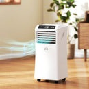 Air Conditioner, HOMCOM 10,000BTU Portable Air Conditioner and Dehumidifier with 24-Hour Timer - White - Seasonal Overstock