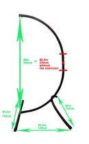 Mayan Hammock Chair with Universal Chair Stand