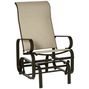Harmonys Gate Outdoor Glider Chair with Gliding Action, Sand