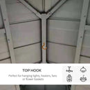 Harrison Hills 11' x 11' Wood Framed Hard Top Gazebo with Galvanized Steel Vented Roof