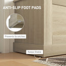 Harvest Hideaway 122L Storage Bench Chest Toy Storage Box - Natural Wood Grain