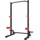 Heavy Duty Power Rack Home Gym, Squat Bench Rack with Adjustable J-Hooks, Holds1100LB